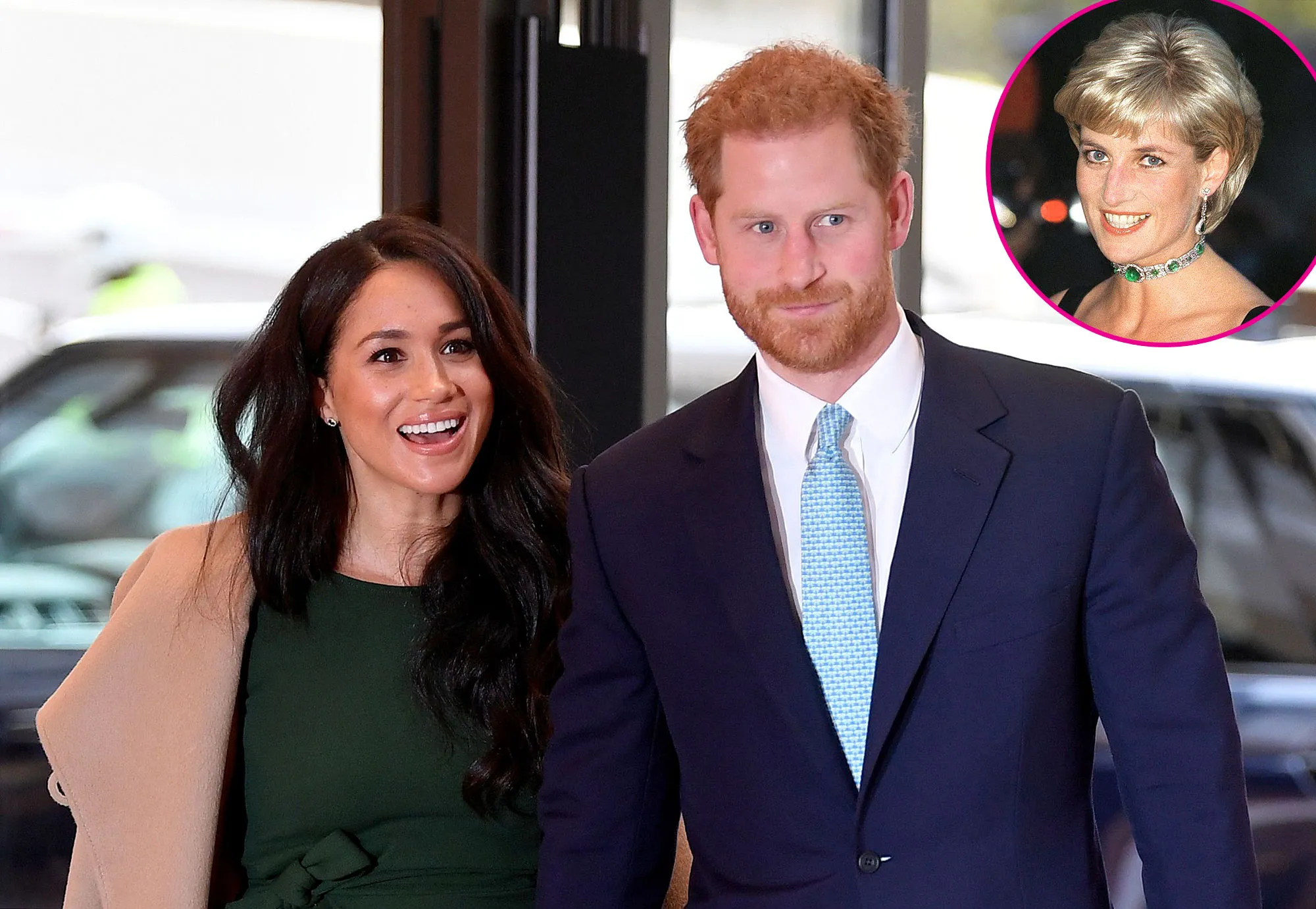 How Prince Harry, Meghan Markle Honored the Day of Princess Diana's Death