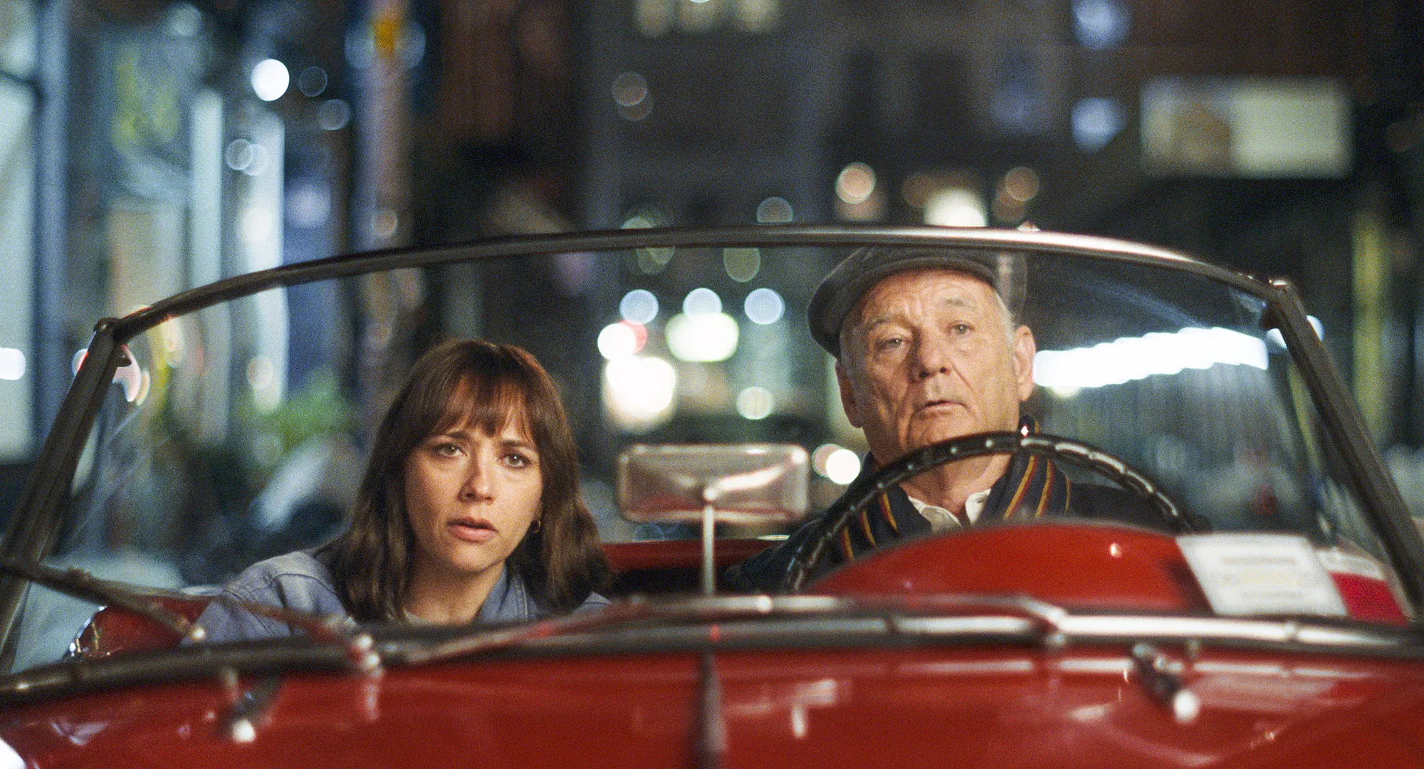 Rashida Jones and Bill Murray in On The Rocks