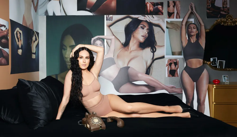 Rumer Willis Channels Kim Kardashian in the New Skims Campaign: Pics