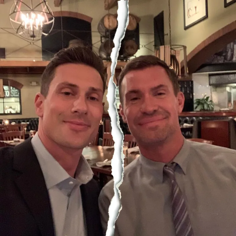 Scott Anderson and Jeff Lewis Instagram Split Tear