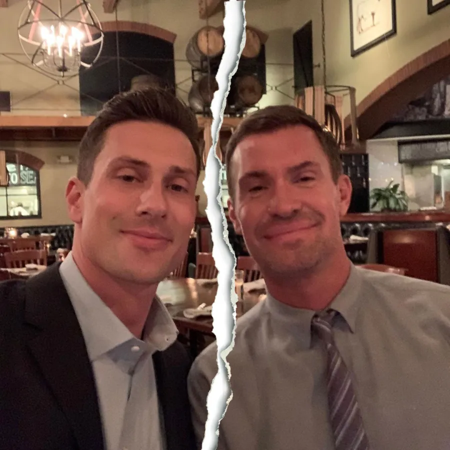 Scott Anderson and Jeff Lewis Instagram Split Tear