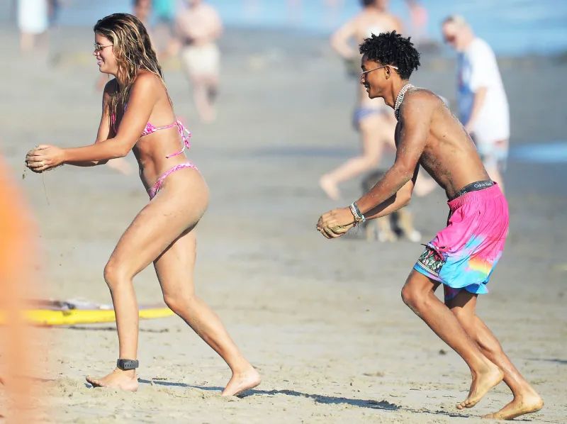 Sofia Richie and Jaden Smith Get Close at Malibu Beach After Her Split From Scott Disick
