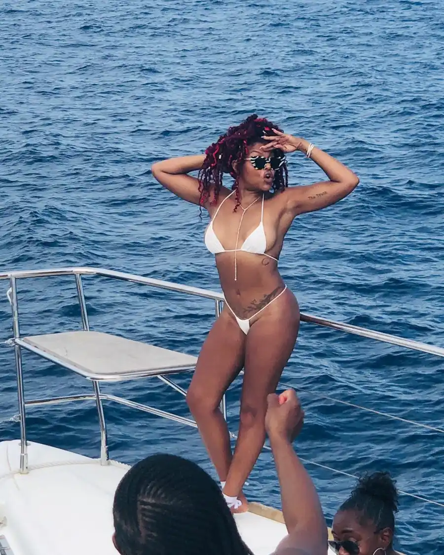 Taraji P. Henson Celebrates Her 50th in a Thong Bikini