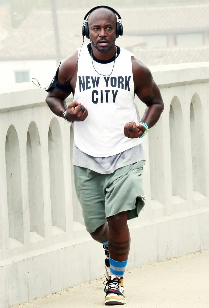 Taye Diggs workout