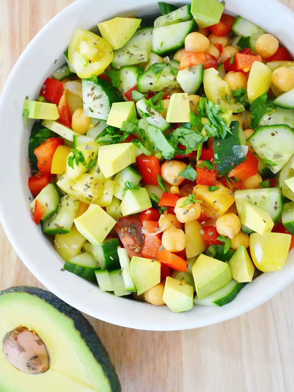 Teddi Mellencamp Shares Her Recipe for a Quick and Healthy Chickpea Salad