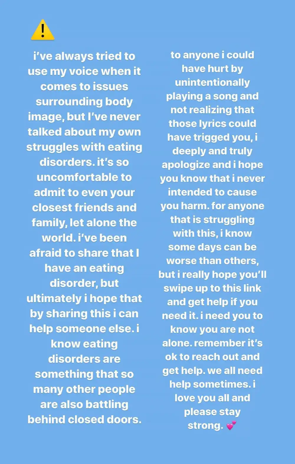 TikTok Star Charli D&rsquo;Amelio Reveals She Has an Eating Disorder: &lsquo;You Are Not Alone&rsquo;