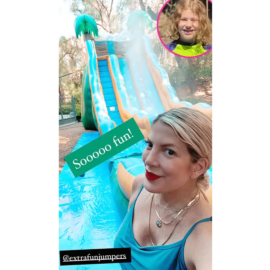 Tori Spelling Parents Ring Kids Birthdays Quarantine Finn