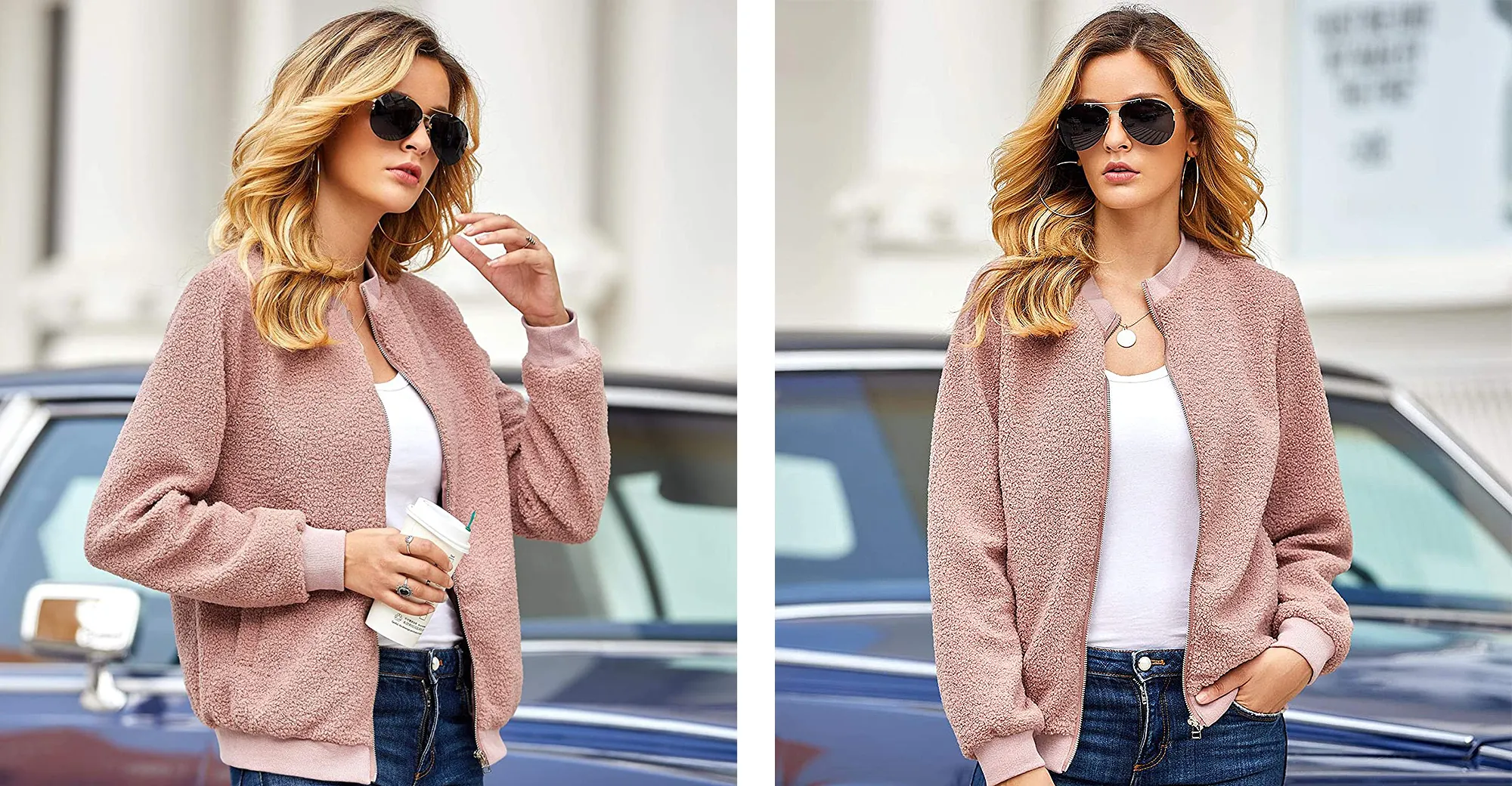 Eurivicy Fleece Bomber Jacket