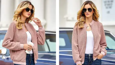 Eurivicy Fleece Bomber Jacket