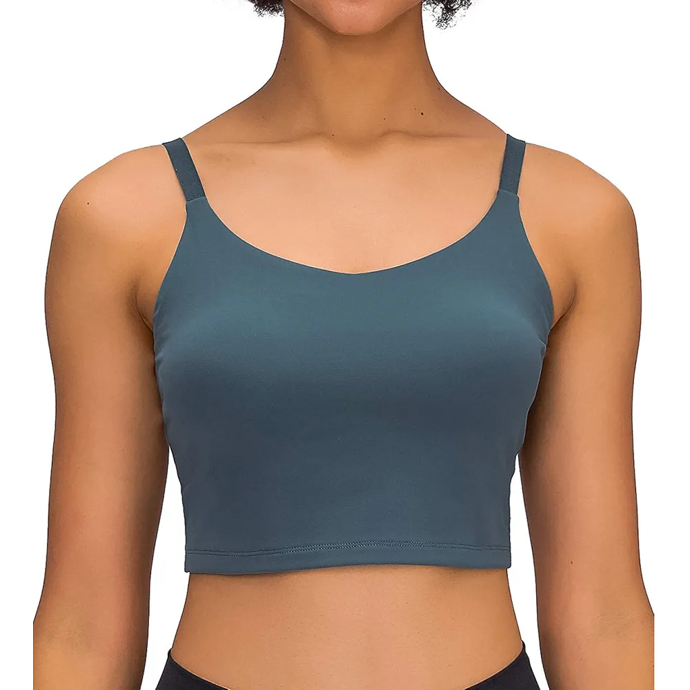 Lavento Longline Cami Crop Yoga Tank Top
