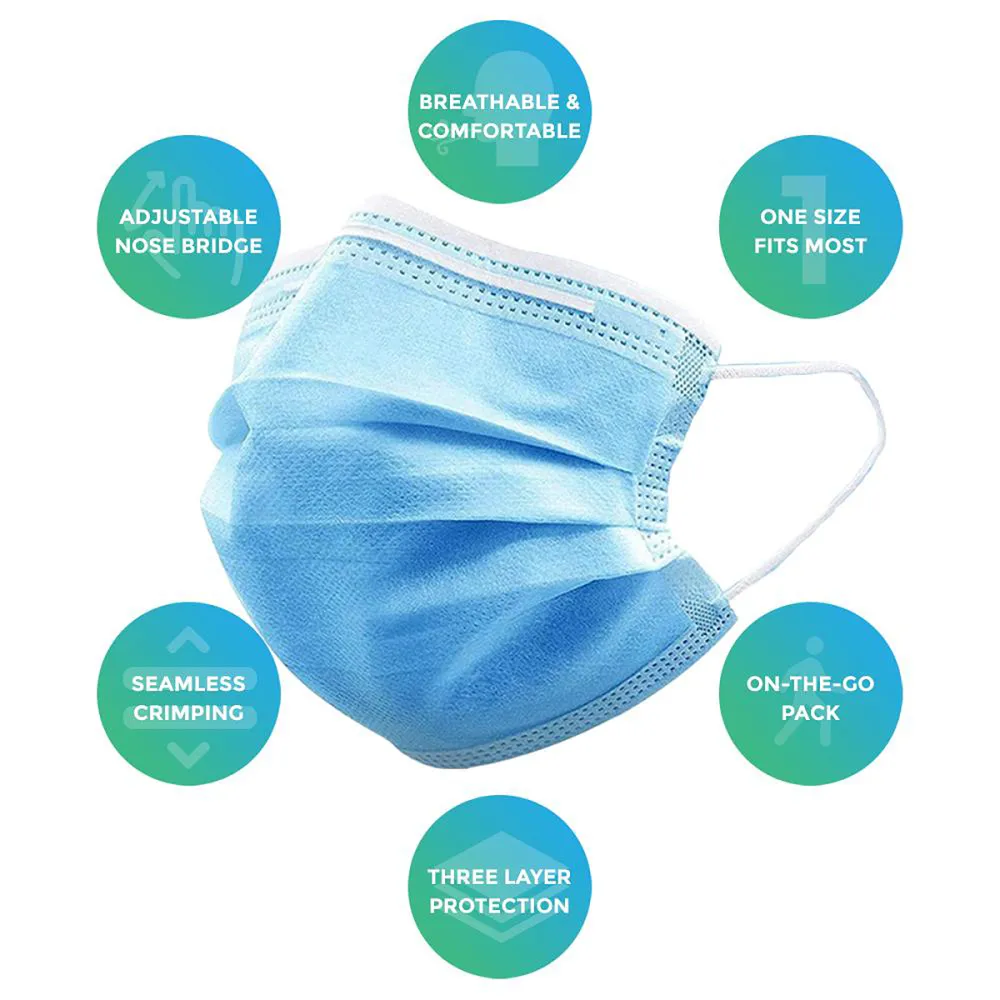 3-Ply Face Mask (10-Pack