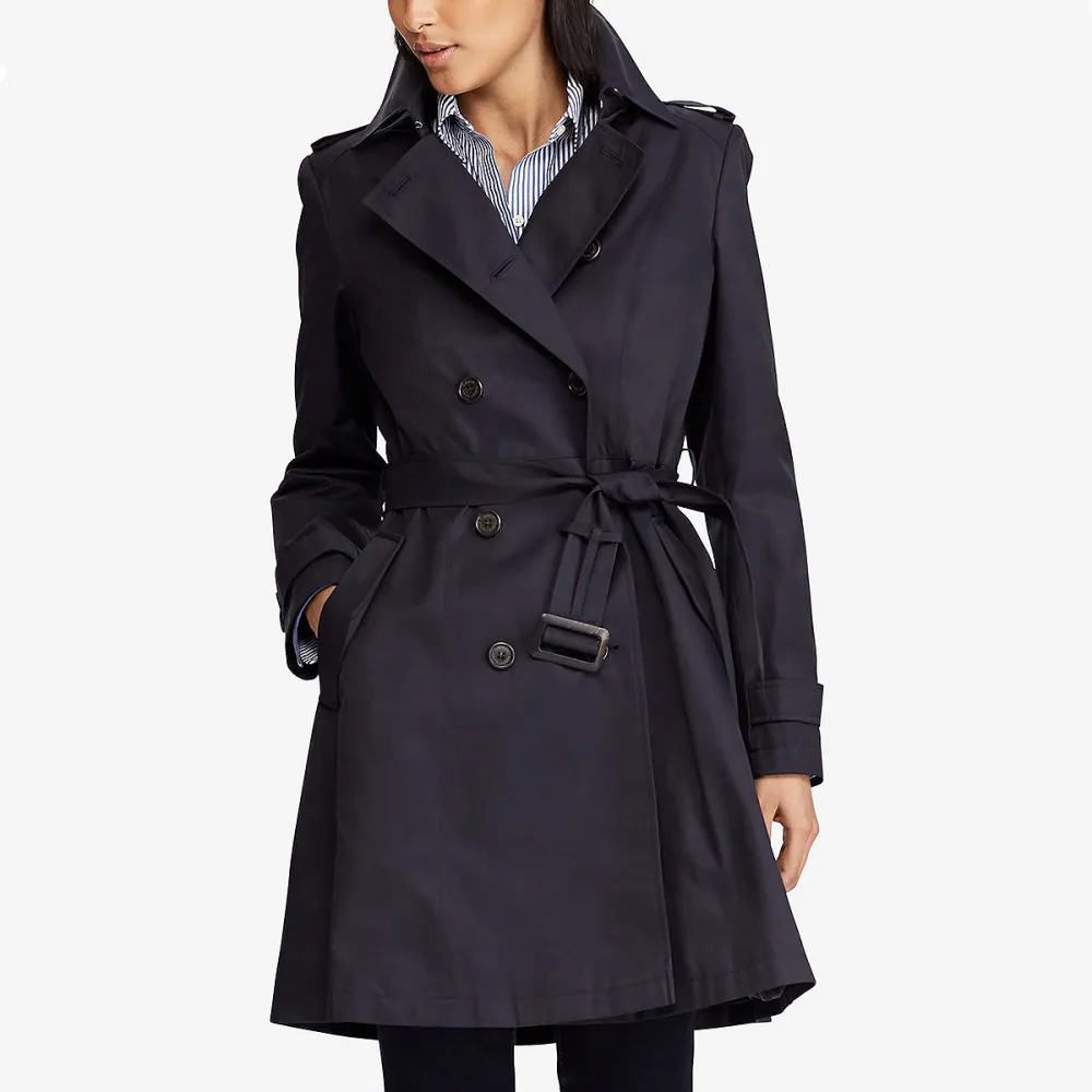 Ralph Lauren Belted Water Resistant Trench Coat