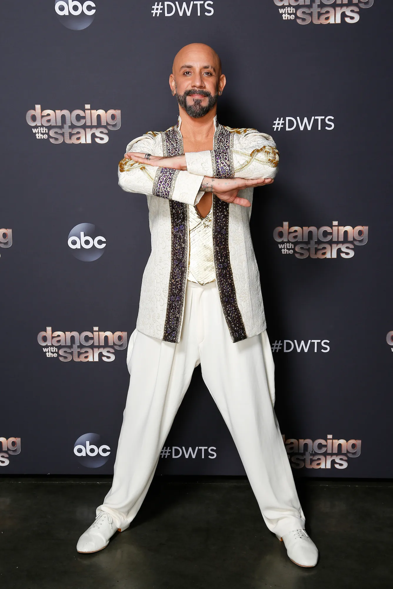 AJ McLean Blogs DWTS Disney Week