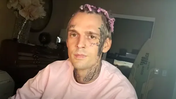 Aaron Carter Dyes His Braids Pink for Breast Cancer Awareness Month