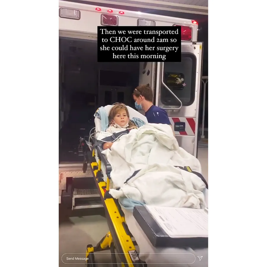 Amanda Stanton Daughter Charlie Has Surgery After Fracturing Arm