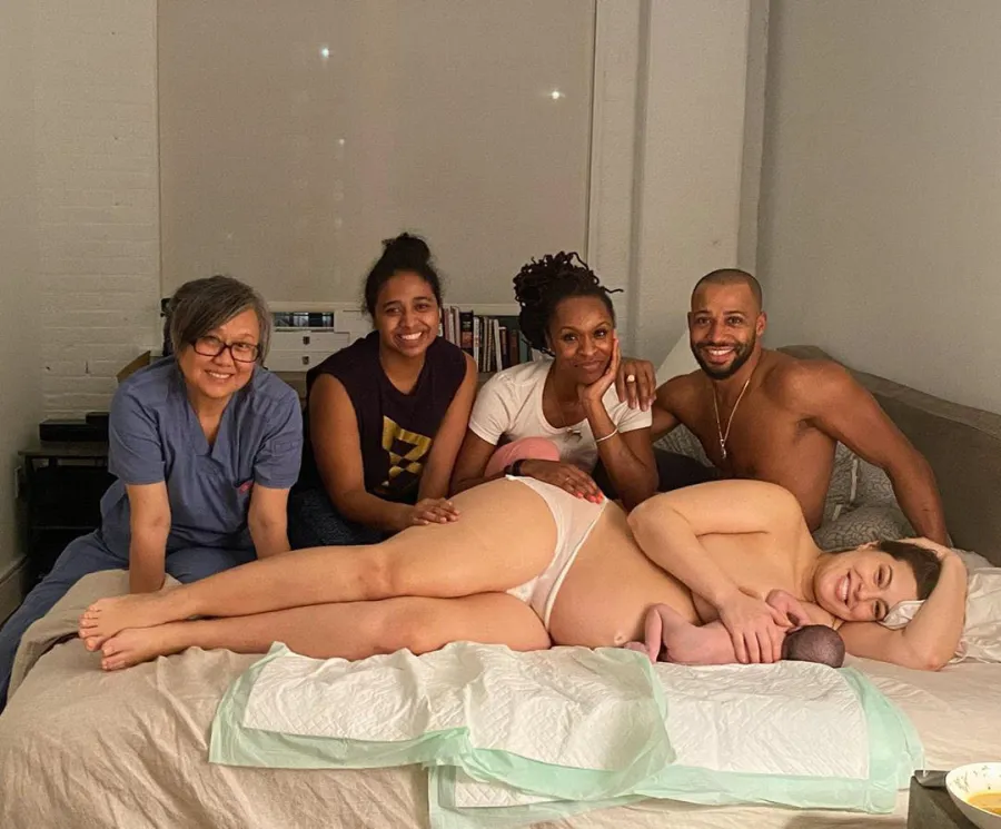 Ashley Graham Breast-Feeds Newborn Son Isaac Throwback Birth Photo