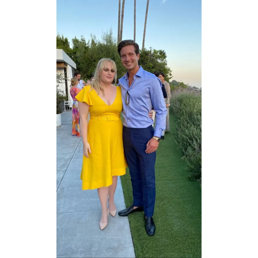 August 2020 Rebel Wilson and Jacob Busch Timeline of Their Relationship