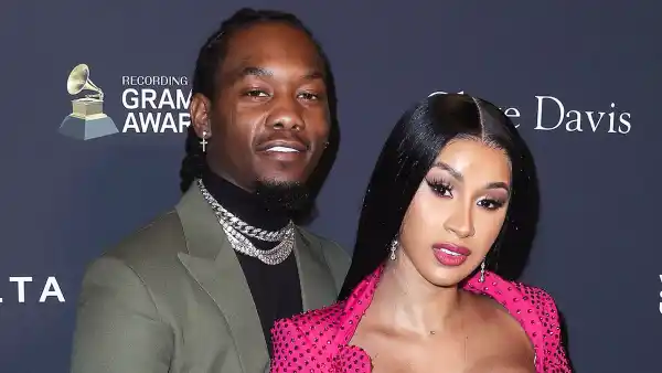Cardi B and Offset Spotted Kissing at Birthday Party 1 Month After Split