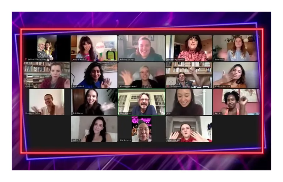 Cast of GLOW Reunites Over Video Amid COVID-19