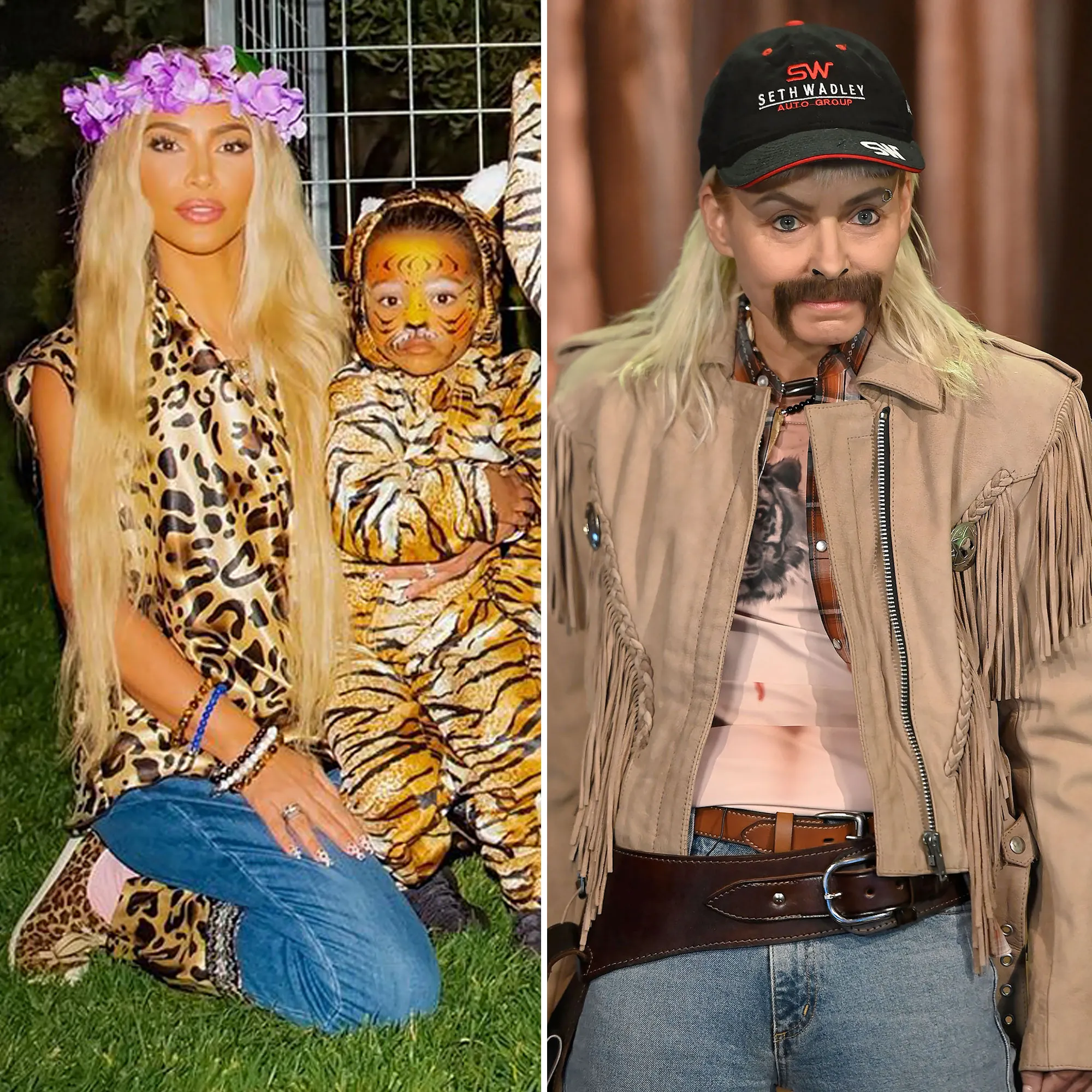 Kim Kardashian, Kelly Ripa and More Stars Dress as 'Tiger King' Cast