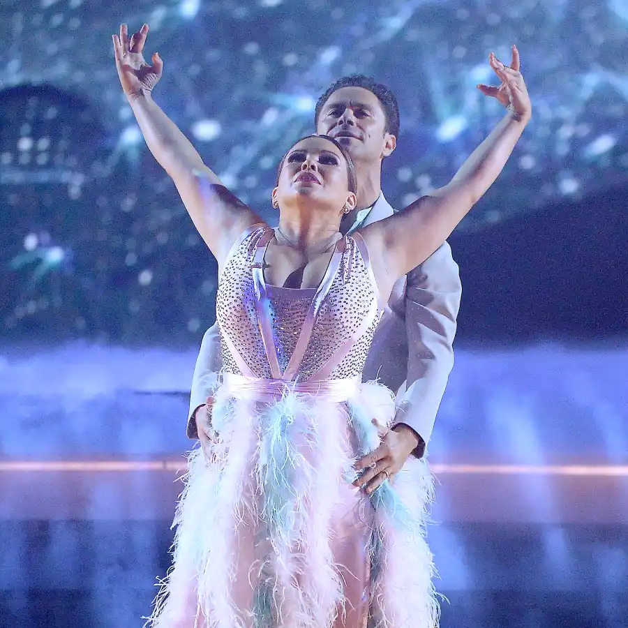 Justina Machado and Sasha Farber DWTS Recap October 26