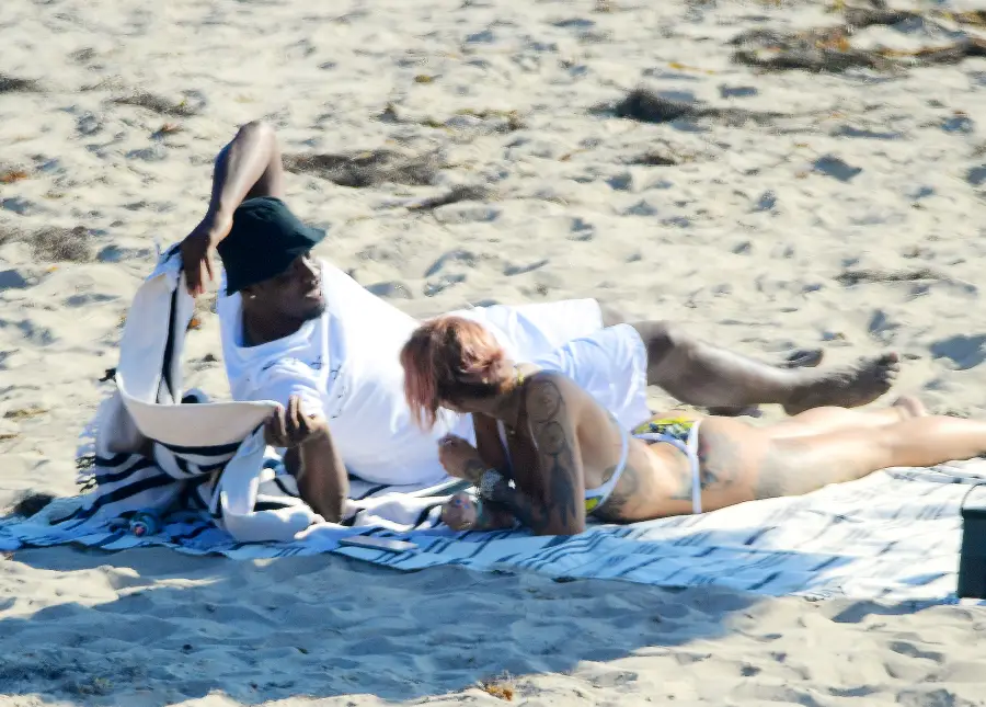 Diddy Makes Out With Tina Louise After Her Fling With Brian Austin Green