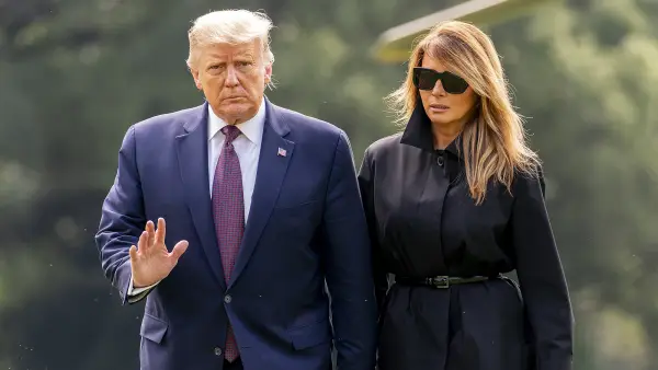 Donald Trump Says He and Melania Trump Tested Positive for Coronavirus
