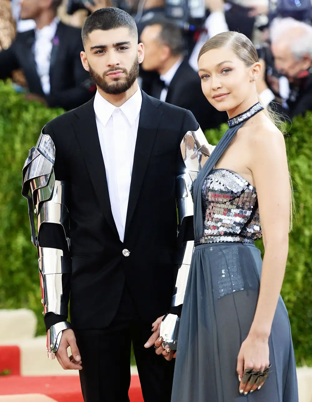 Zayn Malik and Gigi Hadid arrive at The Metropolitan Museum of Art Costume Institute Benefit Gala in 2016 Gigi Hadid Reveals Sweet Gift Tan France Gave Her and Zayn Malik Baby Girl