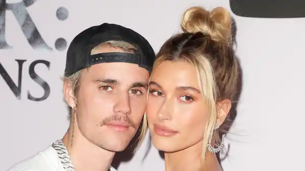 Justin Bieber and Hailey Bieber at Justin Bieber Seasons TV show premiere Hailey Baldwin Debuts Two New Tattoos and One Is for Justin