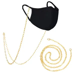 IDesign 2 Pcs Face Mask Holder Chain Necklace