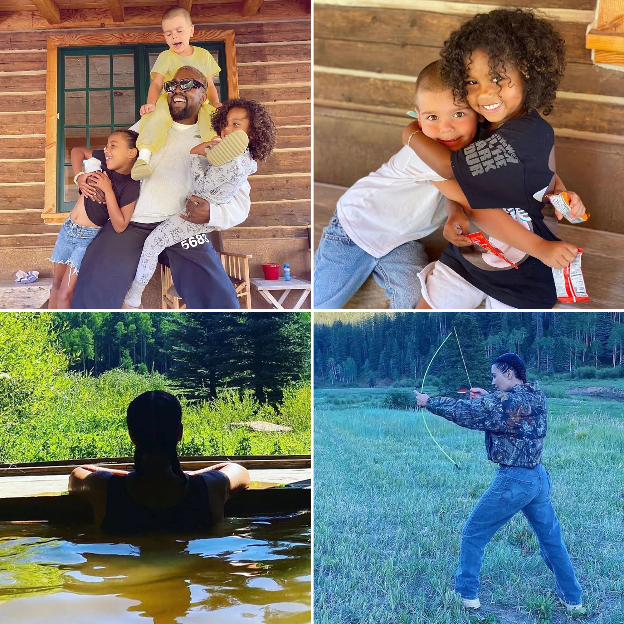 Inside Kim Kardashian and Kanye West Colorado Adventures With Their Kids