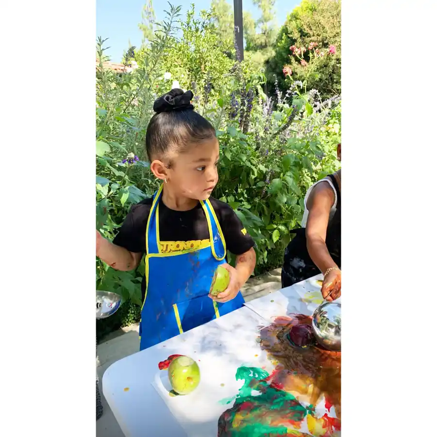 Stormi Webster Inside the Kardashian Jenner Kids First Day of Preschool