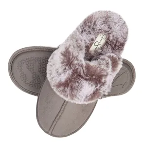 Jessica Simpson Women's Comfy Faux Fur House Slipper