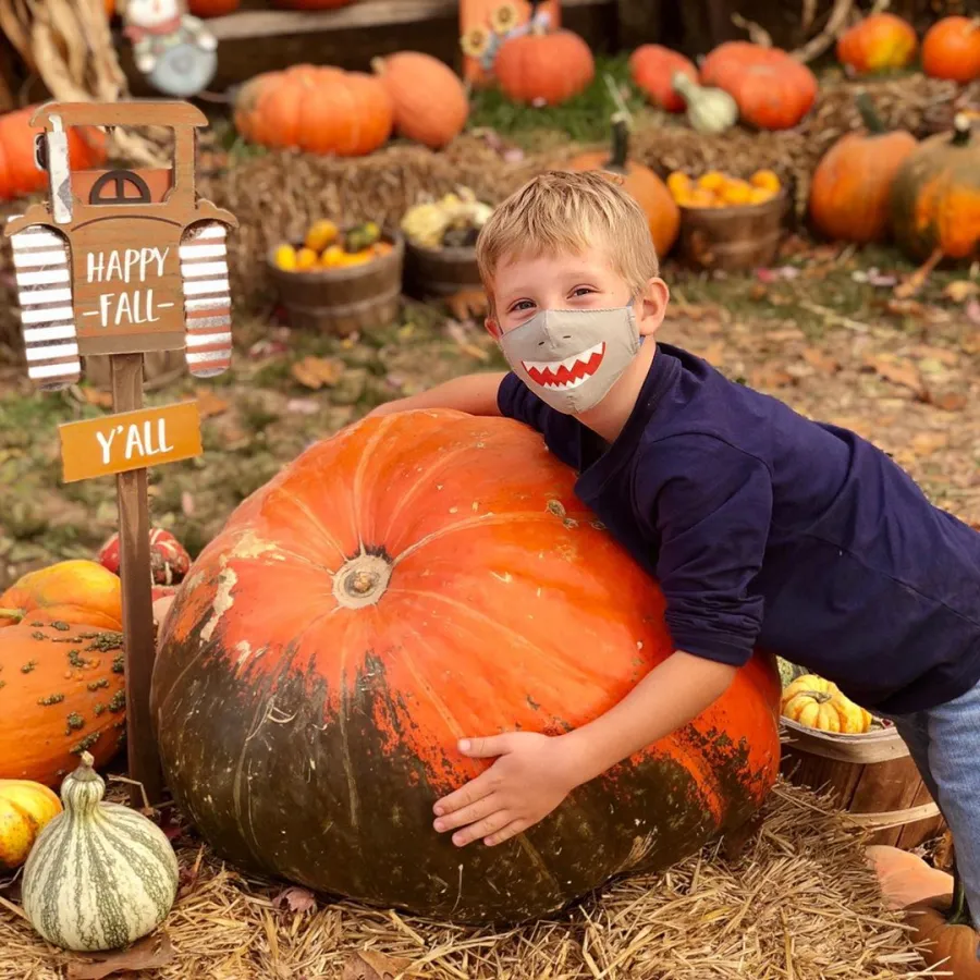 Jill Duggar son pumpkin patch