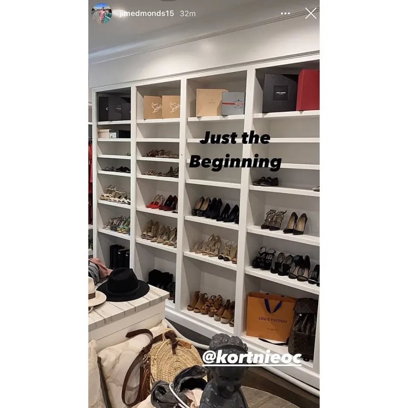 Jim Edmonds Girlfriend Kortnie OConnor Moves Her Clothes Into Closet Meghan King Designed Before Split