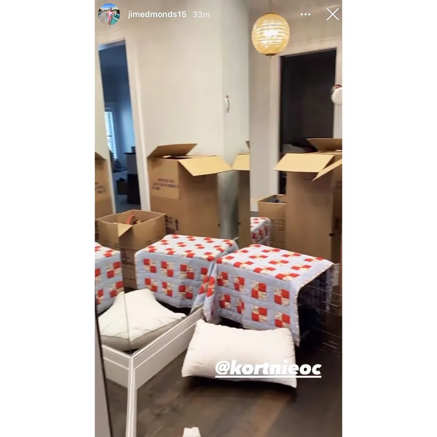 Jim Edmonds Girlfriend Kortnie OConnor Moves Her Clothes Into Closet Meghan King Designed Before Split