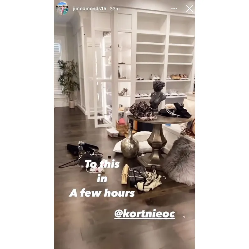 Jim Edmonds Girlfriend Kortnie OConnor Moves Her Clothes Into Closet Meghan King Designed Before Split