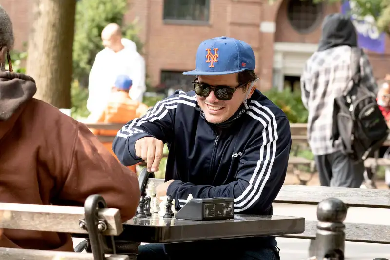 John Leguizamo chess in park