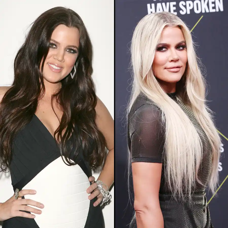 Khloe Kardashian Keeping Up With the Kardashians Cast Season 1 Season 19 Then Now