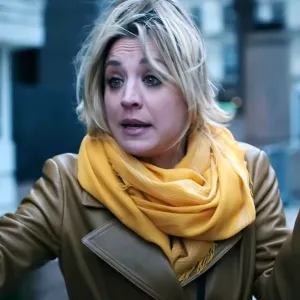 Kaley Cuoco Runs Cover Dark Flight Attendant Trailer