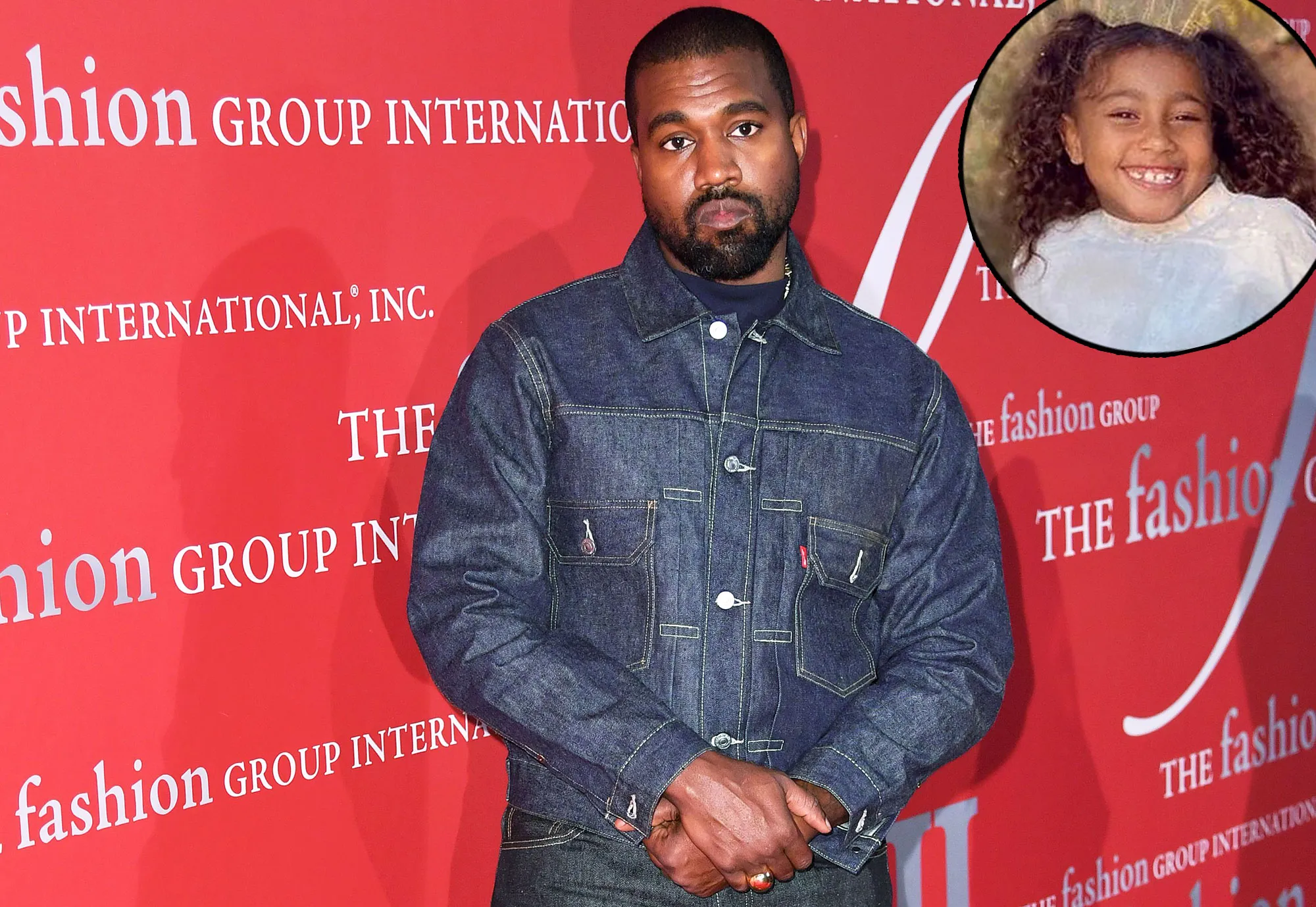 Kanye West Smiles Singing With His Daughter North During Sunday Service