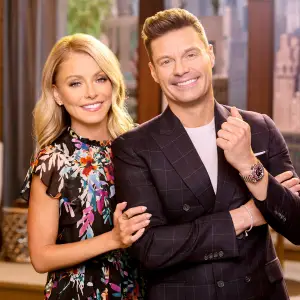 Kelly Ripa Hosts Live Alone Says Ryan Seacrest Doesnt Have COVID-19