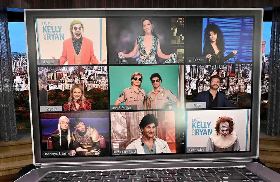 Kelly Ripa, Ryan Seacrest Embrace 2020 in ‘Live’ Halloween Costumes