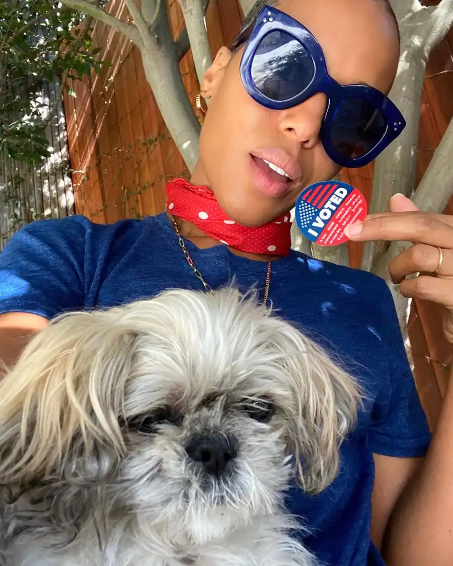 Kerry Washington Voting Early