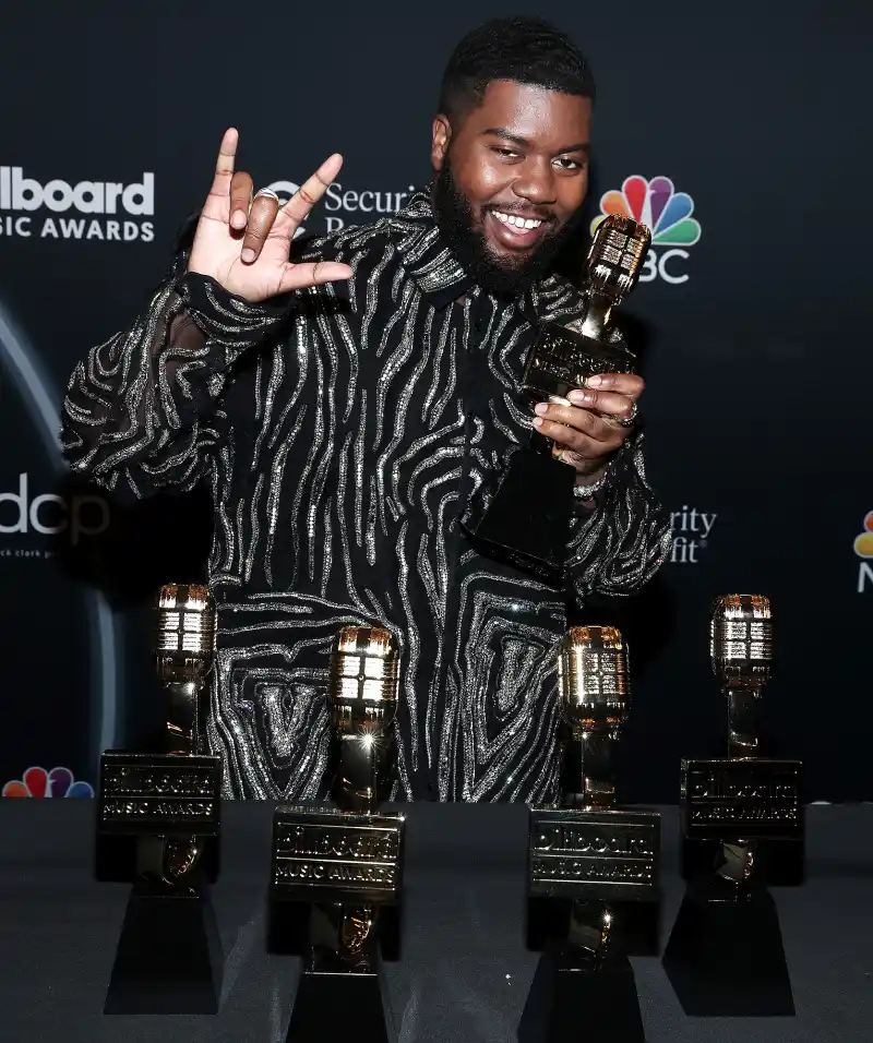 Khalid attends the 2020 Billboard Music Awards