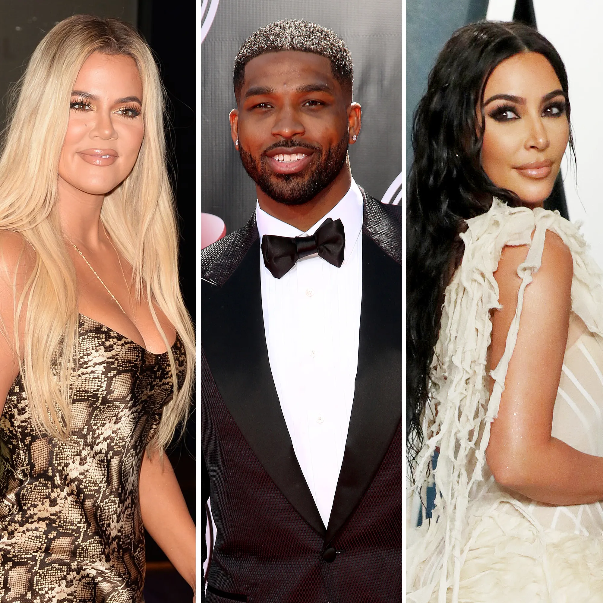 Khloe Kardashian and Tristan Thompson Show PDA at Kim Kardashian's 40th Birthday Party 2