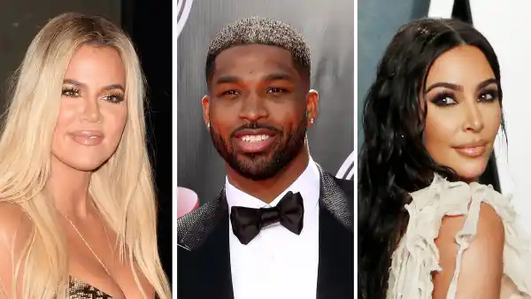 Khloe Kardashian and Tristan Thompson Show PDA at Kim Kardashian's 40th Birthday Party 2
