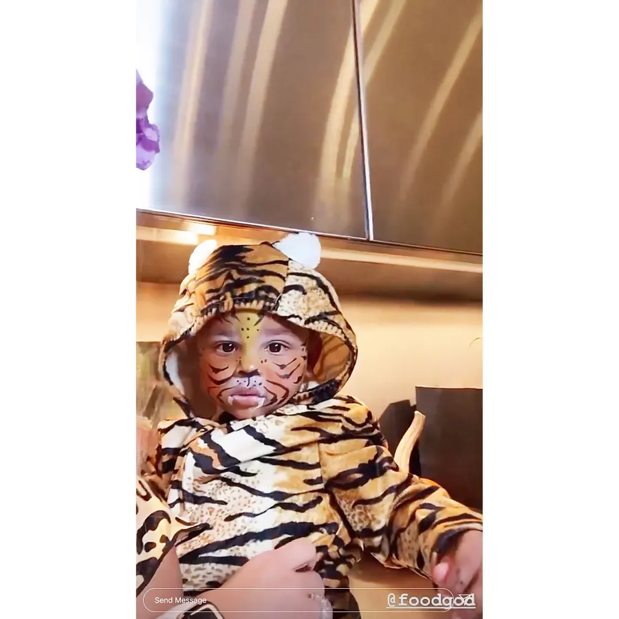 Kim Kardashian Rocks Tiger King Halloween Looks With Her Kids and Jonathan Cheban