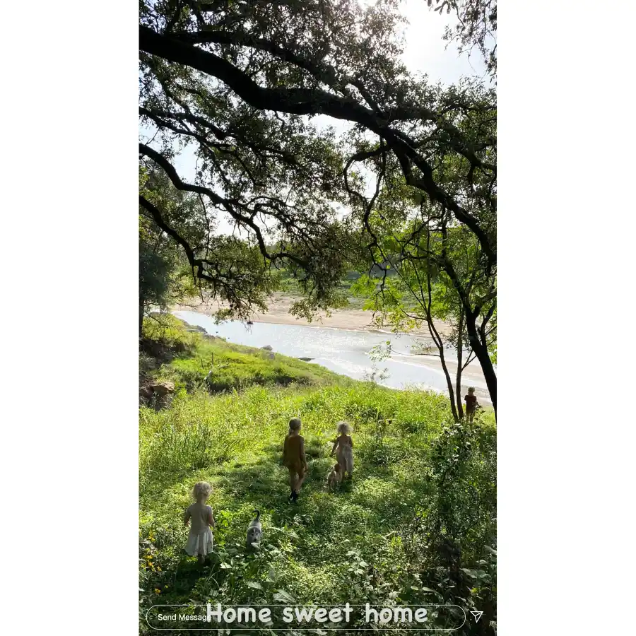 Kimberly Van Der Beek Gives Tour of Her and James Van Der Beek New Family Property in Texas