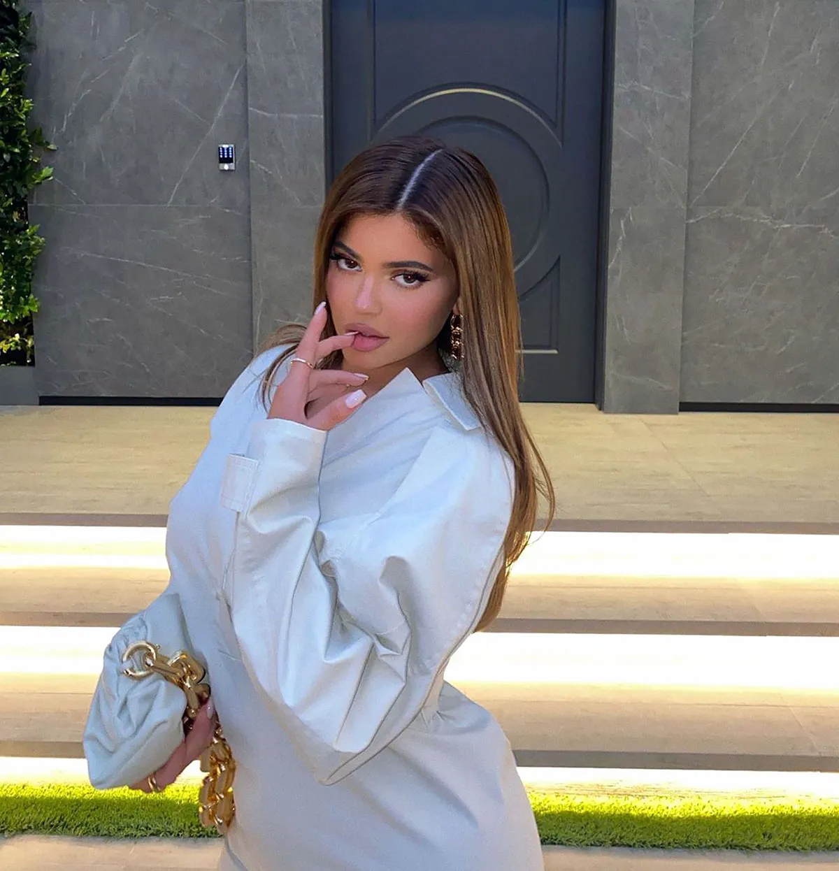 Kylie Jenner Puts Her Curves on Full Display in a Barely There Bodysuit